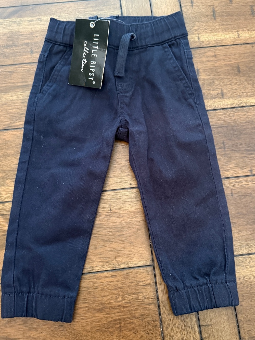 Little Bipsy Navy Blue Kids Jogger Pants